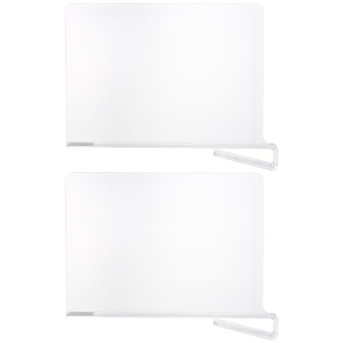 HOMOCONO 2 Stück Regaltrenner Transparente Kleiderschrank Trennwände für Optimale Ordnung Robuste und Langlebige Aufbewahrungslösungen für Schrank Küche und Büro Platzsparend und Einfach HOMOCONO 2 Stück Regaltrenner Transparente Kleiderschrank Trennwände für Optimale Ordnung Robuste und Langlebige Aufbewahrungslösungen für Schrank Küche und Büro Platzsparend und Einfach von HOMOCONO
