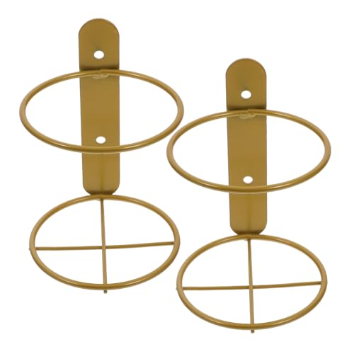 HOMOCONO 2 Stück Wandmontierter Weinflaschenhalter aus Metall Teiliges Eleganter Weinflaschenständer für Bar Platzsparende Wanddeko zur Stilvollen Präsentation von Weinflaschen HOMOCONO 2 Stück Wandmontierter Weinflaschenhalter aus Metall Teiliges Eleganter Weinflaschenständer für Bar Platzsparende Wanddeko zur Stilvollen Präsentation von Weinflaschen von HOMOCONO