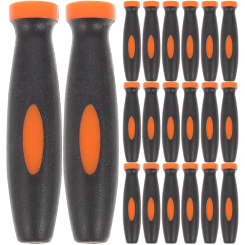 HOMOCONO Werkzeug Stück Feilengriffe Mit 3 Mm Gummigriffabdeckung Ergonomische Schneidwerkzeuggriffe Für Präzises Handwerkzeug Und Vielseitige Anwendungen von HOMOCONO