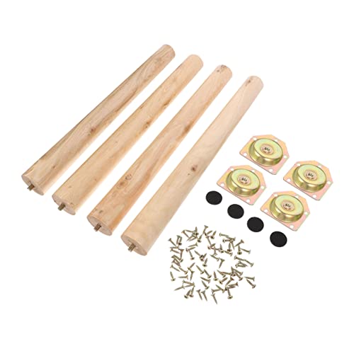 HOMOCONO 4 Sätze Holz Möbelfüße Pack Sofa Beine Durchmesser Stabil und Langlebig für Sofa Tisch Schrank Vielseitig Einsetzbar HOMOCONO 4 Sätze Holz Möbelfüße Pack Sofa Beine Durchmesser Stabil und Langlebig für Sofa Tisch Schrank Vielseitig Einsetzbar von HOMOCONO