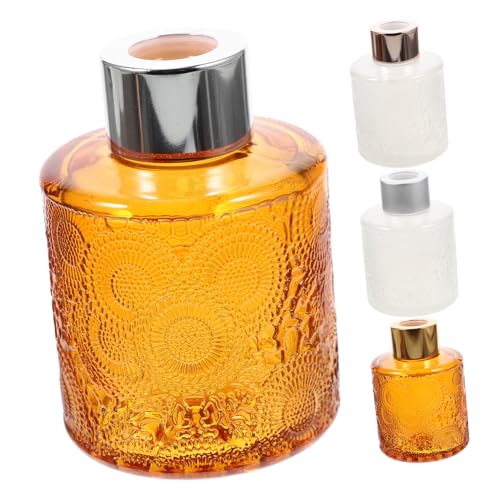 HOMOCONO 4stücke Glas Aromaflasche Mit Trockenen Blumen Aromatherapie Behälter Für Wohnzimmer Dekor Aromadiffusor Aus Glas Für Ätherische Öle Aromabehälter Für Schlafzimmer HOMOCONO 4stücke Glas Aromaflasche Mit Trockenen Blumen Aromatherapie Behälter Für Wohnzimmer Dekor Aromadiffusor Aus Glas Für Ätherische Öle Aromabehälter Für Schlafzimmer von HOMOCONO