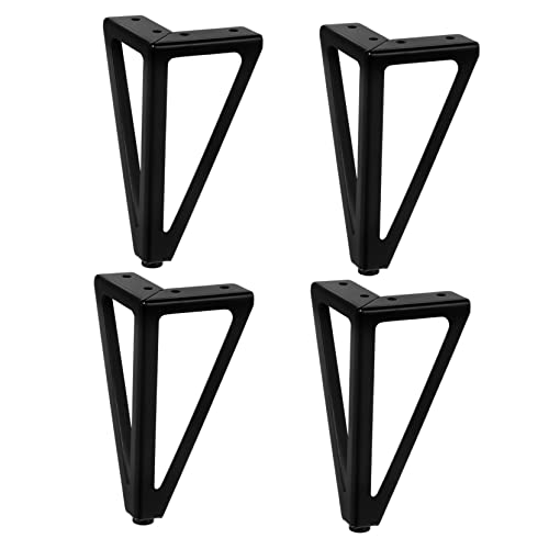HOMOCONO 4 Stück Möbelfüße Höhenverstellbar Stabile Metallbeine für Sofa Schrank Couchtisch Tv Möbel Belastbar Schwarz für Zuhause und Büro HOMOCONO 4 Stück Möbelfüße Höhenverstellbar Stabile Metallbeine für Sofa Schrank Couchtisch Tv Möbel Belastbar Schwarz für Zuhause und Büro von HOMOCONO
