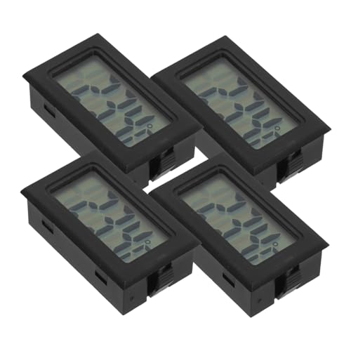 HOMOCONO 4 Stück Teiliges Mini Digital Thermometer mit Klarem Display Präziser Messung und Kompakter Einbauform Tragbar und Platzsparend für Terrarien Gewächshäuser und Innenräume HOMOCONO 4 Stück Teiliges Mini Digital Thermometer mit Klarem Display Präziser Messung und Kompakter Einbauform Tragbar und Platzsparend für Terrarien Gewächshäuser und Innenräume von HOMOCONO