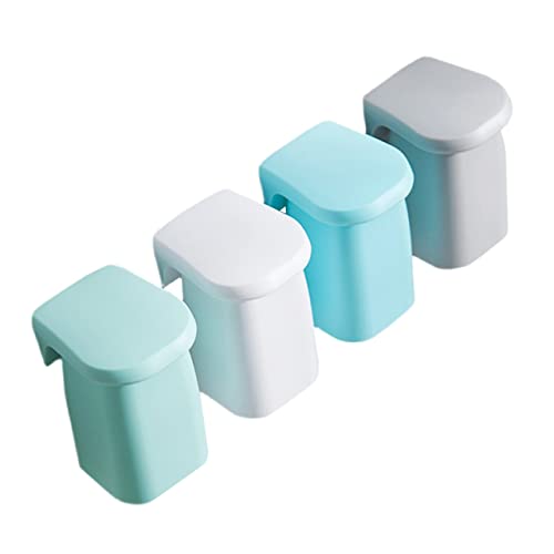 HOMOCONO 4stücke Magnetischer Mundwasserbecher Wand-zahnputzbecher Set Zahnputzbecher Und Bürstenhalter Für Badezimmer Wc Wandmontage von HOMOCONO
