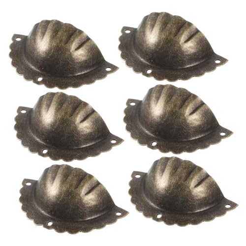 HOMOCONO 6 Stck Vintage Bronzeknöpfe Halbrunde Möbelknöpfe für Schränke und Dekorative Griffe für Küchenschränke und Kommoden HOMOCONO 6 Stck Vintage Bronzeknöpfe Halbrunde Möbelknöpfe für Schränke und Dekorative Griffe für Küchenschränke und Kommoden von HOMOCONO