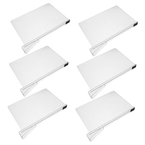 HOMOCONO 6 Stück Verstellbare Schrankteiler für Kleiderschränke Stauraum Organizer aus Robustem für Schlafzimmer HOMOCONO 6 Stück Verstellbare Schrankteiler für Kleiderschränke Stauraum Organizer aus Robustem für Schlafzimmer von HOMOCONO