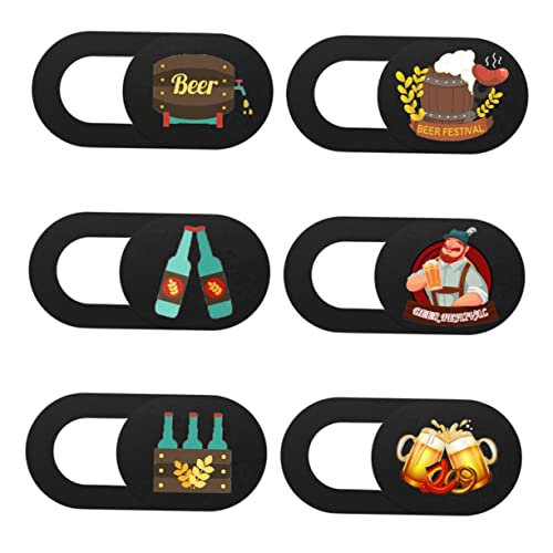 HOMOCONO 6stücke Teiliges Webcam Cover Für Tablets Laptops Schutzabdeckung Für Privatsphäre Ultradünn Stilvolles Design Für Moderne Geräte Für Zuhause Büro von HOMOCONO