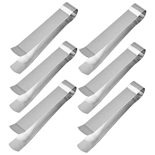 HOMOCONO 6stücke Edelstahl Dochttrimmer Für Kerzen Aromatherapie Dochtlöscher Und Werkzeug Zum Sicheren Auslöschen Von Kerzenflammen Praktische Tweezers Für Zuhause Und Veranstaltungen von HOMOCONO