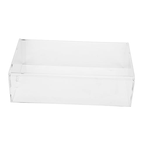 HOMOCONO Acryl Transparenter Schutzcover Staubschutz Abdeckung für Computermaus Waschbar Zubehör für Schreibtische von HOMOCONO