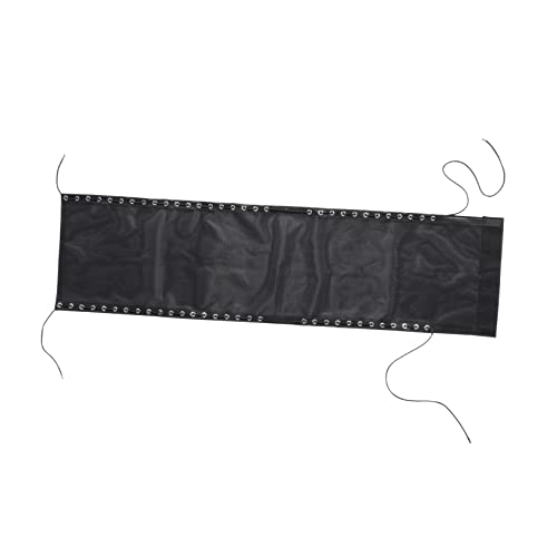 HOMOCONO Ersatz Stofftuch Für Klappliegestuhl 160x43cm Schwarz Atmungsaktiv Leicht Zu Reinigen Für Gartenstuhl Und Loungesessel von HOMOCONO