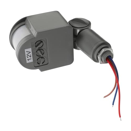 HOMOCONO Bewegungsmelder Sensor Controller für LED Lampen Hochsensitiver Infrarot Sensor mit Einstellbarem Erfassungswinkel und Einfacher Installation von HOMOCONO