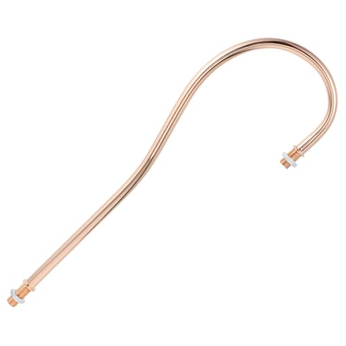 HOMOCONO Curved Lamp Rod Vintage Tischlampe Ersatzteile Mit Gewinde Für Diy Lampen Gebogene Lampenstange Für Schreibtisch Nachttischlampen von HOMOCONO