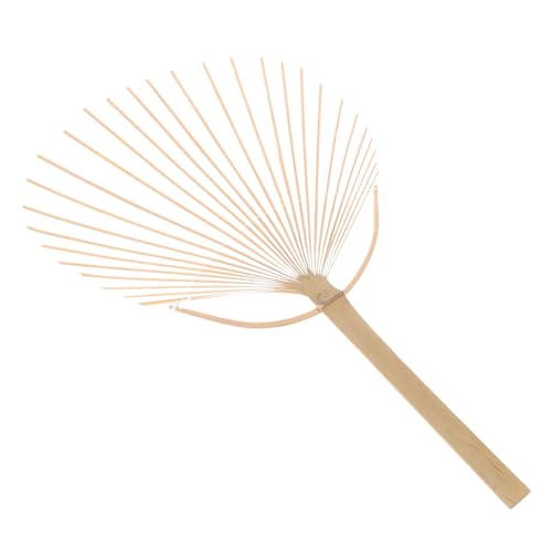 HOMOCONO DIY Handfächer Robustem Holz Unvollendeter Fächerrahmen für Chinesische Brautfächer für Kreative Bastelprojekte und Persönliche Gestaltung HOMOCONO DIY Handfächer Robustem Holz Unvollendeter Fächerrahmen für Chinesische Brautfächer für Kreative Bastelprojekte und Persönliche Gestaltung von HOMOCONO