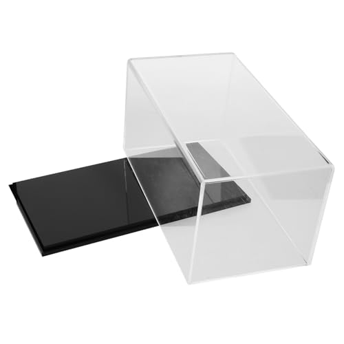 HOMOCONO Spielzeug Display Kasten aus Staubdicht für Actionfiguren und Sammlerstücke Vielseitige Vitrine für Modelle Design für Aufbewahrung von HOMOCONO