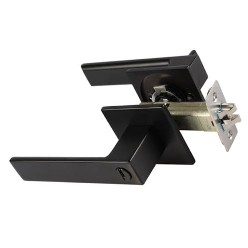 HOMOCONO Drückergarnitur für Innentüren Robuster Türgriff mit Ergonomischem Design für Schlafzimmer und Badezimmerzugang Rostfrei und Installieren von HOMOCONO