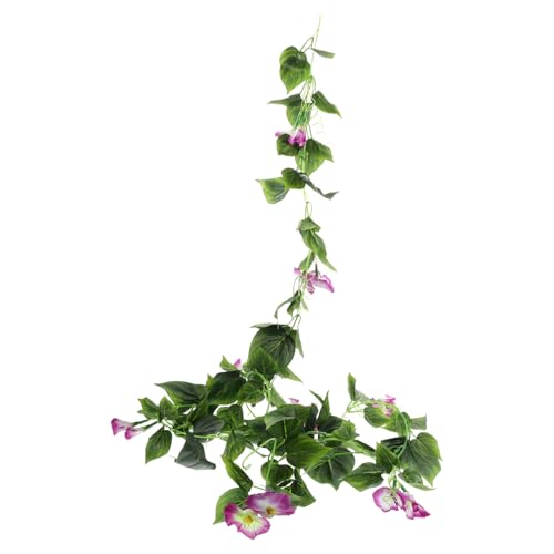 HOMOCONO Kunststoffblumen Girlande Künstliche Blumenranke Blumengirlande Zur Dekoration Künstliche Ranken Für Draußen Hängende Ranken Für Wand von HOMOCONO