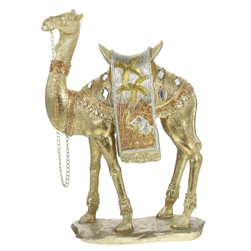 HOMOCONO Kamelstatue Aus Kunstharz Moderner Osten Klassischer Stil Dekoration Für Bücherregal Zubehör Farbe Zufällig von HOMOCONO