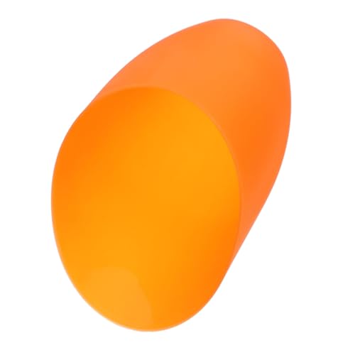 HOMOCONO Kunststoff Lampenschirm im Design Öffnung Orange Ersatz für Geneigte Stehlampen und Kronleuchter Leicht zu Installieren und Vielseitig Einsetzbar von HOMOCONO