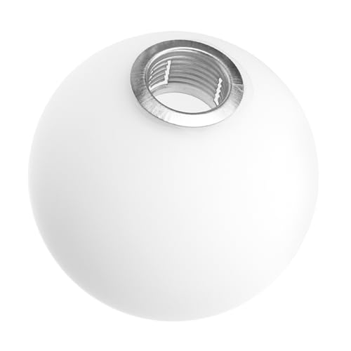 HOMOCONO Lampenschirm Kugel für Deckenleuchte Ersatzlampenschirm Ømm für Kronleuchter Wandlampe Hochwertiges Langlebiges Design Einfach zu Reinigen und Dekorativ von HOMOCONO