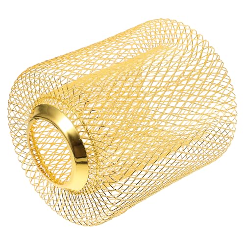 HOMOCONO Metall Lampenschirm Doppel Layer Lampenschirm für Tischlampe Retro Design Geeignet für Zuhause Bar Restaurant und DIY Projekte von HOMOCONO