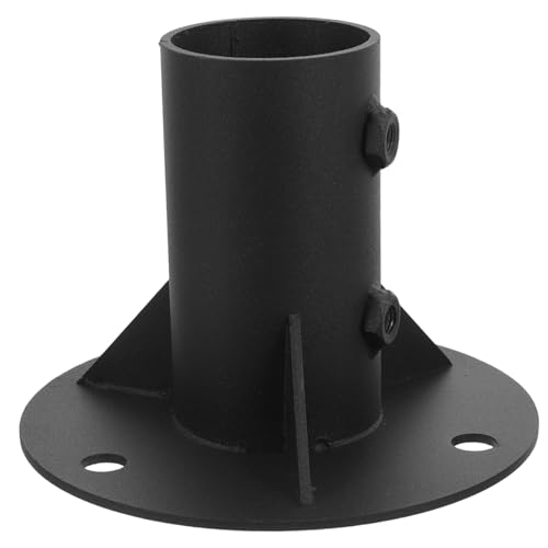 HOMOCONO Metall Zaunpfostenflansch Innendurchmesser Halterung für Schwere Pfosteninstallation Vielseitig Einsetzbar für Zaun Briefkasten und Fahnenmast Einfach zu Montieren Robust und HOMOCONO Metall Zaunpfostenflansch Innendurchmesser Halterung für Schwere Pfosteninstallation Vielseitig Einsetzbar für Zaun Briefkasten und Fahnenmast Einfach zu Montieren Robust und von HOMOCONO
