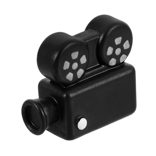 HOMOCONO Miniatur Retro Filmprojektor Modell aus Resin Vintage Stil Schreibtisch für Film für Büro oder Zuhause Filmprojektor Figurine von HOMOCONO