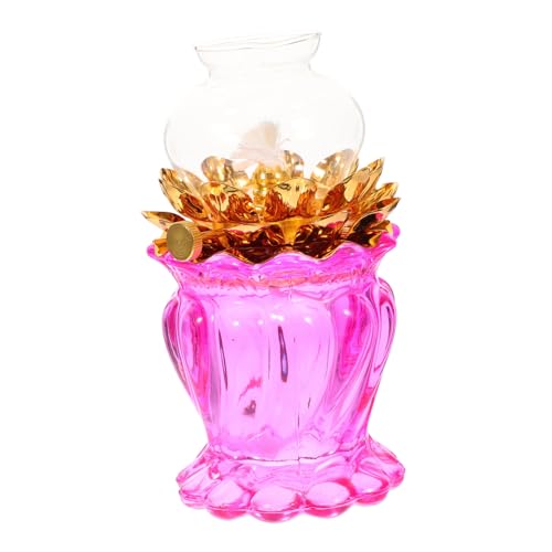 HOMOCONO Petroleumlampe Vintage Aus Klarglas Für Tisch Nachttisch Dekoration Innenraum Lotusform Öl Laterne Retro HOMOCONO Petroleumlampe Vintage Aus Klarglas Für Tisch Nachttisch Dekoration Innenraum Lotusform Öl Laterne Retro von HOMOCONO