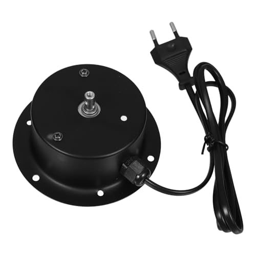 HOMOCONO Spiegelkugel Motor für Disco Ball Elektrischer Drehmotor mit Einstellbarer Geschwindigkeit für Party Events und Bühnenbeleuchtung Kompatibel mit Spiegelkugeln Einfache Installation von HOMOCONO