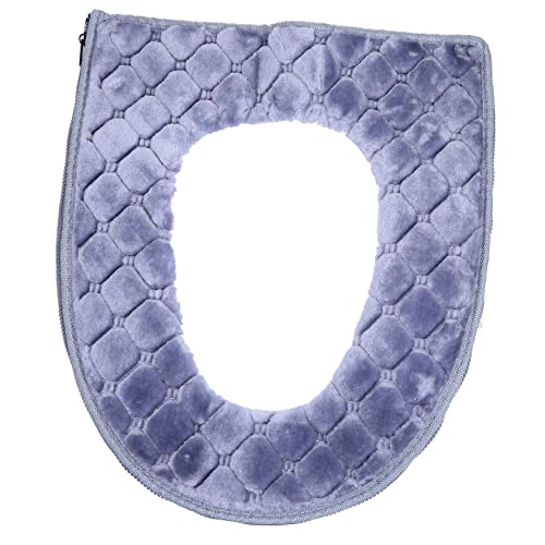 HOMOCONO Toilettensitzkissen Winter Plüschbezug für Toilettendeckel Wasserdichtes Kissen für Badezimmer Vielseitig Reinigen HOMOCONO Toilettensitzkissen Winter Plüschbezug für Toilettendeckel Wasserdichtes Kissen für Badezimmer Vielseitig Reinigen von HOMOCONO