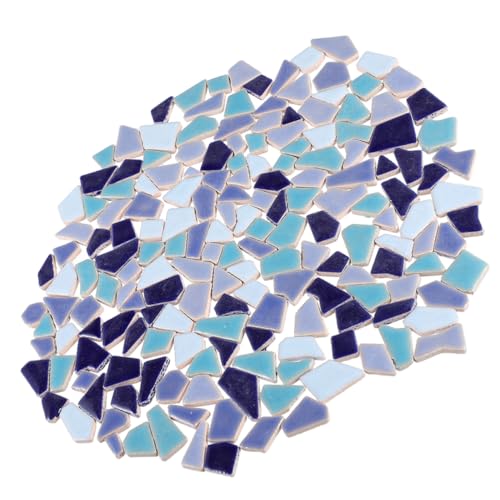 HOMOCONO Unregelmäßige Keramische Mosaikfliesen für DIY Dekorationen Vielseitige Bastelsteine für Kreative Projekte für Fotorahmen Vasen und HOMOCONO Unregelmäßige Keramische Mosaikfliesen für DIY Dekorationen Vielseitige Bastelsteine für Kreative Projekte für Fotorahmen Vasen und von HOMOCONO