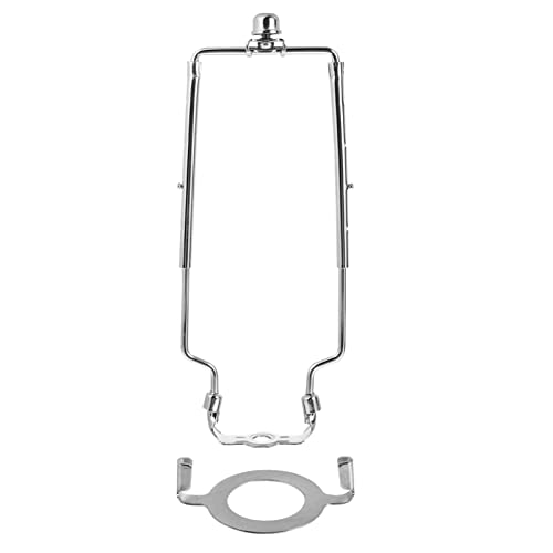 HOMOCONO Verstellbarer Lampenschirmhalter Set Professionelles Lampenzubehör für Tisch und Stehlampen Robustem Gusseisen für DIY Projekte Wohnräumen und Cafés von HOMOCONO