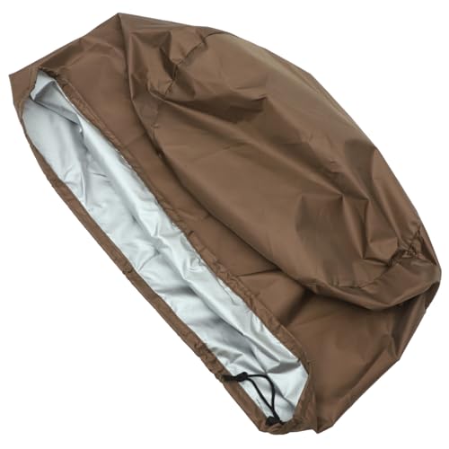 HOMOCONO Wasserdichter Outdoor Gartentischschutz Rund Silberbeschichtung Staubschutz für Kleinen Teetisch Balkonmöbel Abdeckhaube Langlebig und Kratzfest HOMOCONO Wasserdichter Outdoor Gartentischschutz Rund Silberbeschichtung Staubschutz für Kleinen Teetisch Balkonmöbel Abdeckhaube Langlebig und Kratzfest von HOMOCONO