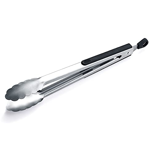 HOMQUEN 12 Zoll Grillzange, Edelstahl Grillzange, Premium Grillzange zum Kochen, Metallzange für Massives Fleisch, Verriegelnde Küchenzange, Stilvolle Robuste Kochzange HOMQUEN 12 Zoll Grillzange, Edelstahl Grillzange, Premium Grillzange zum Kochen, Metallzange für Massives Fleisch, Verriegelnde Küchenzange, Stilvolle Robuste Kochzange von HOMQUEN