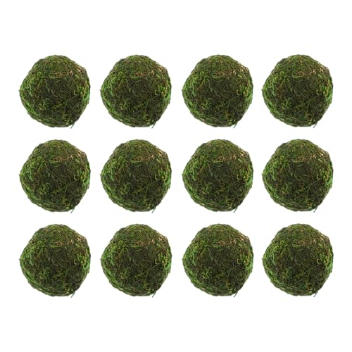 12st Getrocknete Mooskugeln Dekorative Moosdekore Konservierte Kugel Grünes Moos Grüne, Flockige, Beflockte Bälle Künstlicher Stein Für Moos Ball Glasvase Styropor Natürlich Schaum 12st Getrocknete Mooskugeln Dekorative Moosdekore Konservierte Kugel Grünes Moos Grüne, Flockige, Beflockte Bälle Künstlicher Stein Für Moos Ball Glasvase Styropor Natürlich Schaum von HOMSFOU
