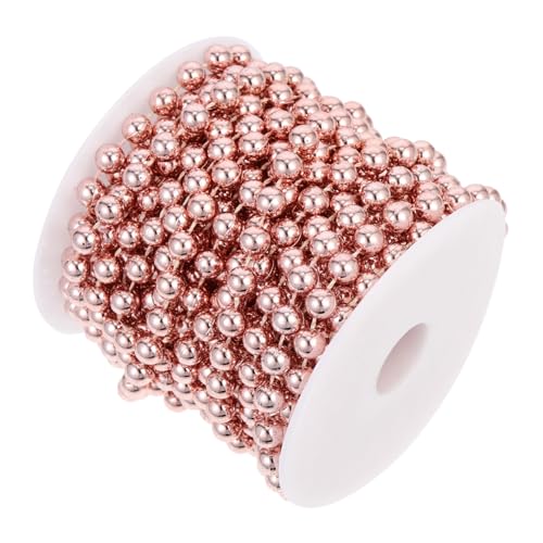 HOMSFOU 1 Rolle Perlenvorhang Baumwollschnur für Diy Dekoration Rolle Roségold Geeignet für Hochzeitsbouquets Fenster und Raumteiler Einfach zu Schneiden Lagern HOMSFOU 1 Rolle Perlenvorhang Baumwollschnur für Diy Dekoration Rolle Roségold Geeignet für Hochzeitsbouquets Fenster und Raumteiler Einfach zu Schneiden Lagern von HOMSFOU
