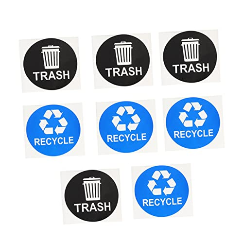 HOMSFOU 1 Satz Abfalltrennungs Aufkleber wasserdichte Sticker Für Müllsortierung Selbstklebend Für Fliesen Praktische Für Recycling Und Abfallklassifizierung 8 Stück HOMSFOU 1 Satz Abfalltrennungs Aufkleber wasserdichte Sticker Für Müllsortierung Selbstklebend Für Fliesen Praktische Für Recycling Und Abfallklassifizierung 8 Stück von HOMSFOU