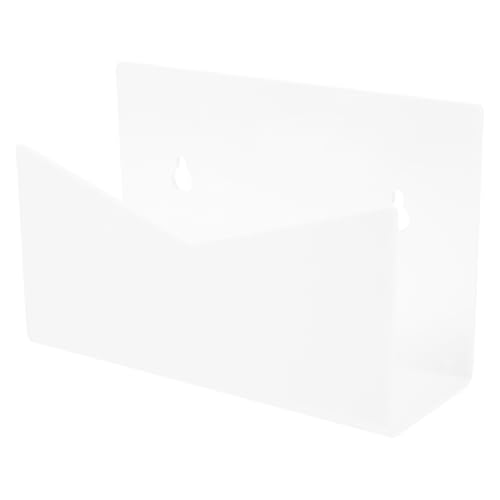 HOMSFOU 1 Satz Acryl Briefhalter für Eleganter und Transparenter Organizer für Briefe Dokumente und Umschläge für Büro Schule und Zuhause von HOMSFOU