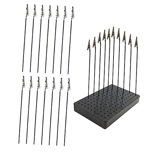 HOMSFOU 1 Satz Airbrush Malmodell Farbclip Basis Halterung mit DIY Malclips Werkzeug für Modellbau und Airbrush Farben Robust und Langlebig für Kreative Projekte HOMSFOU 1 Satz Airbrush Malmodell Farbclip Basis Halterung mit DIY Malclips Werkzeug für Modellbau und Airbrush Farben Robust und Langlebig für Kreative Projekte von HOMSFOU