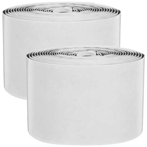 HOMSFOU 1 Satz Anti-rutsch- Selbst Streifen Teppiche Klebstoff Haken Schleife Klebrig Teppichband Greifer Für Teppich Teppichaufkleber Black PVC 2rollen von HOMSFOU