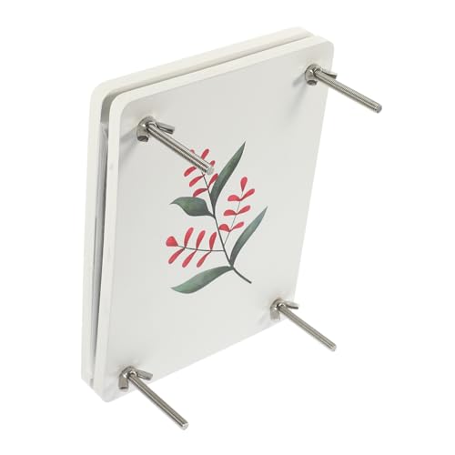 HOMSFOU Pflanzenproben-werkzeugset Blumenpresse Prägegerät Probenwerkzeuge Trockenblumen-presswerkzeug DIY-blumenpressen-zubehör Holzplatte Trockenplatte Schwamm von HOMSFOU