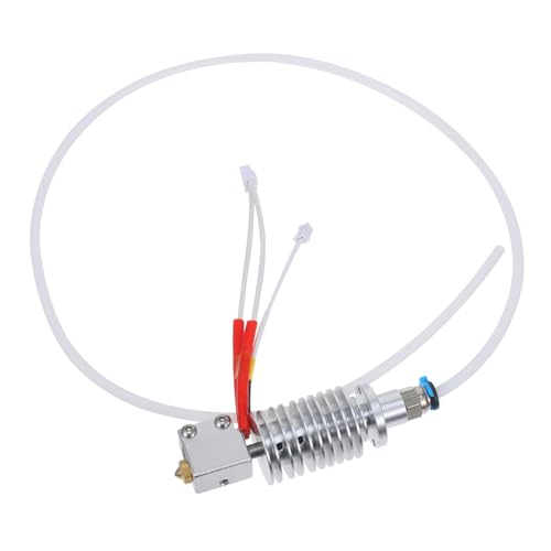 HOMSFOU 1 Satz Drucker-extrusionskopf 3D-drucker-extruder-baugruppe 3D-Druck-extruderdüse Mit Kabel Extruderdüse des Druckers 3D-drucker Passend Werkzeug Extruder-kit Aluminiumlegierung von HOMSFOU