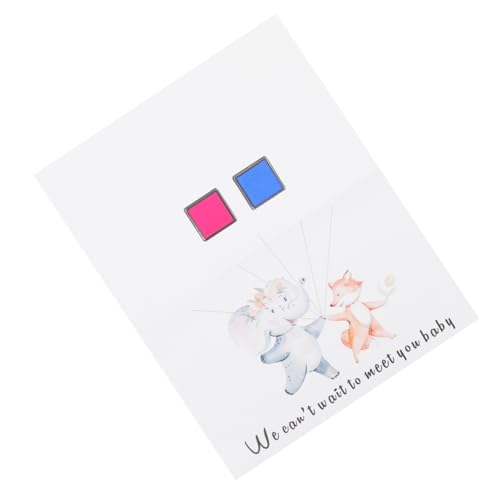 HOMSFOU Fingerprint Für Geschlecht Enthüllung Interaktives Partyspiel Für Babyparty Und Gender Reveal Stempelkissen Und Poster Für Unvergessliche HOMSFOU Fingerprint Für Geschlecht Enthüllung Interaktives Partyspiel Für Babyparty Und Gender Reveal Stempelkissen Und Poster Für Unvergessliche von HOMSFOU