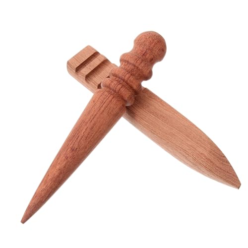 HOMSFOU 1 Satz Holz Leder Burnisher Polierwerkzeug Handwerkzeug Zur Kantenbearbeitung Für DIY Lederprojekte Geeignet Für Verschiedene Lederstärken Und Arten 2 Stück von HOMSFOU