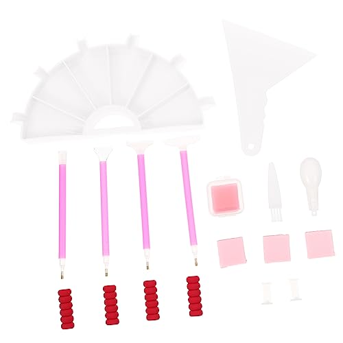 HOMSFOU 1 Satz Multifunktionale Drehscheibe Zubehör Diamond Art Werkzeug Diamant Handwerksorganisatoren Und Aufbewahrung Strass-Organizer Perlenkoffer Art Tablett Kunstschalen Plastik HOMSFOU 1 Satz Multifunktionale Drehscheibe Zubehör Diamond Art Werkzeug Diamant Handwerksorganisatoren Und Aufbewahrung Strass-Organizer Perlenkoffer Art Tablett Kunstschalen Plastik von HOMSFOU