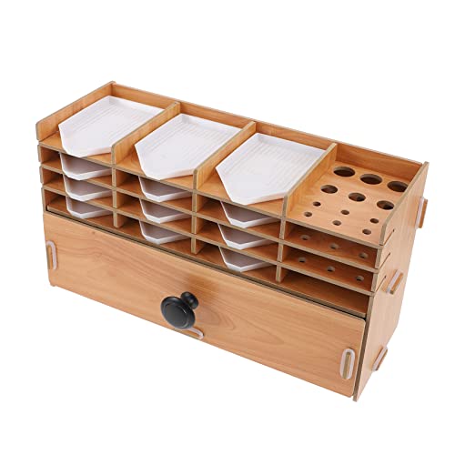 HOMSFOU 1 Satz Multilayer Holz Aufbewahrungsbox für Diamantmalerei für Rhinestone Container und Kunsthandwerk für DIY Projekte und Effiziente Organisation HOMSFOU 1 Satz Multilayer Holz Aufbewahrungsbox für Diamantmalerei für Rhinestone Container und Kunsthandwerk für DIY Projekte und Effiziente Organisation von HOMSFOU