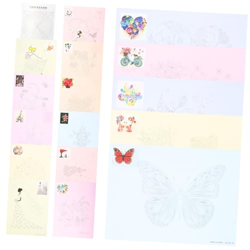 HOMSFOU 1 Satz Quilling Papier Set mit Zeichenvorlagen DIY Bastelmaterialien für Papierkunst Langlebig und Farbenfroh für Wie Blumentöpfe und Mehr HOMSFOU 1 Satz Quilling Papier Set mit Zeichenvorlagen DIY Bastelmaterialien für Papierkunst Langlebig und Farbenfroh für Wie Blumentöpfe und Mehr von HOMSFOU