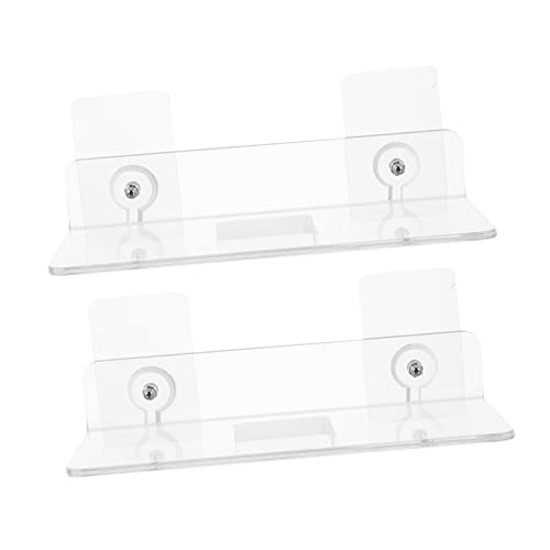 HOMSFOU 1 Satz Storage Shelves Abstellständer Schminktischstul Waschtisch Untergestell Shower Rack Kommoden Heißklebestifte Heißsiegelgerät Zinn System Vasen Wandhalterung Acryl 2st von HOMSFOU
