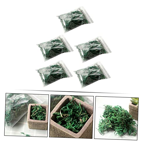 HOMSFOU 5packungen Künstliches Moos Dekorativ Für Topfpflanzen Fake Moos Bonsai Dekomoos Für Feengartenpflanzen HOMSFOU 5packungen Künstliches Moos Dekorativ Für Topfpflanzen Fake Moos Bonsai Dekomoos Für Feengartenpflanzen von HOMSFOU