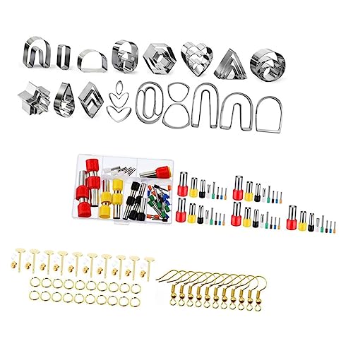 HOMSFOU 1 Satz Tonschneider für DIY Ohrringe Teiliges Polymer Clay Werkzeug Ausstecher Einfach zu Bedienen für Töpferarbeiten und Schmuckherstellung HOMSFOU 1 Satz Tonschneider für DIY Ohrringe Teiliges Polymer Clay Werkzeug Ausstecher Einfach zu Bedienen für Töpferarbeiten und Schmuckherstellung von HOMSFOU