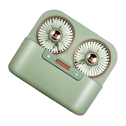 HOMSFOU 1 Satz USB Desktop mit Luftbefeuchter Tragbarer Leiser Fan für Sommer für Büro und Zuhause Sprühnebel Funktion Grün HOMSFOU 1 Satz USB Desktop mit Luftbefeuchter Tragbarer Leiser Fan für Sommer für Büro und Zuhause Sprühnebel Funktion Grün von HOMSFOU